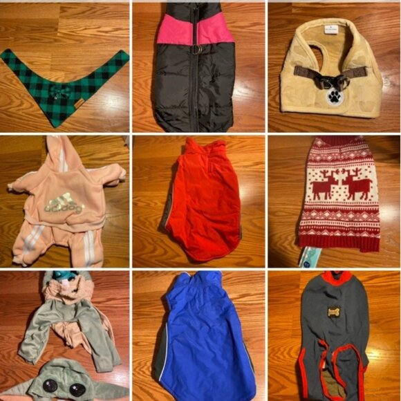 Dog clothes bin